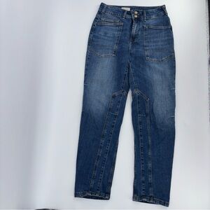 Pilcro Women's mid-rise relaxed Denim Jeans